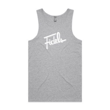 FIDELS GREY/WHITE TANK