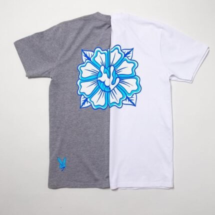 FIDELS FLOWERY MOTIF T-SHIRTS