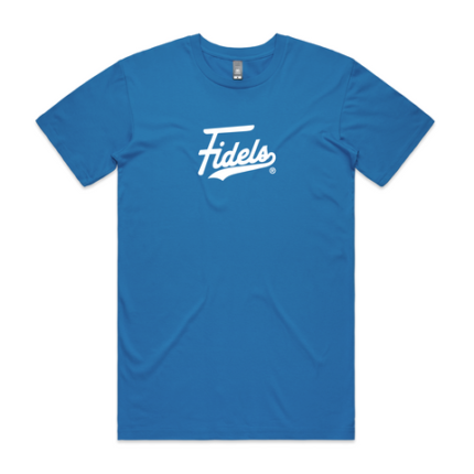 FIDELS BLUE/WHITE T-SHIRT