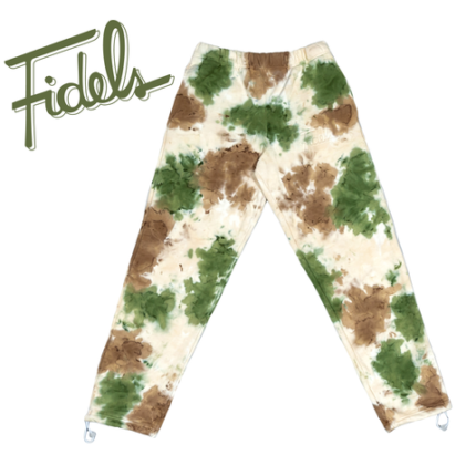 FIDELS EMBOSSED TIE DYE SWEATS